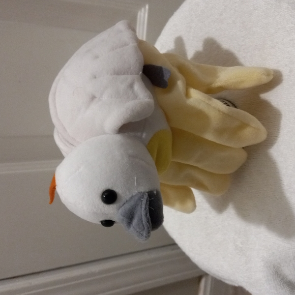 Vintage Hand Puppets White Bird,  Pig and one Carry Unicorn - Picture 3 of 7